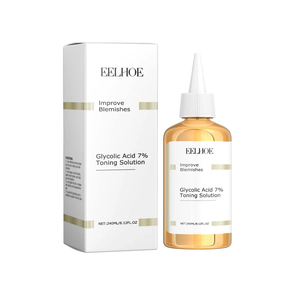 Glycolic Acid Toner  7 Professional Grade Solution - Product showcase