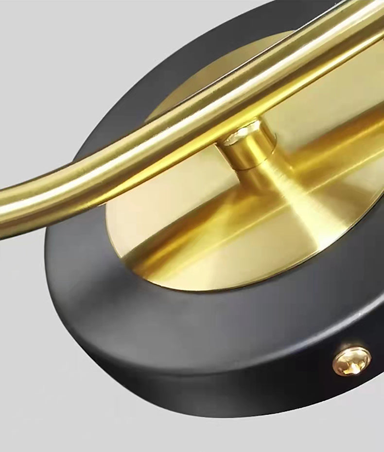 Vintage Wall Sconce  Gold Dome Adjustable Arm - Product detail 11