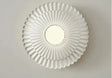 Modern French Wall Light  Fluted Milk White Design - Product detail 11