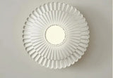 Modern French Wall Light  Fluted Milk White Design - Product detail 11