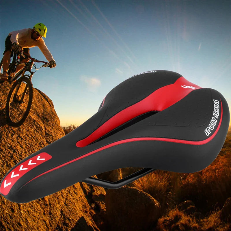 Ergonomic Bike Saddle  Gel Cushioned Ventilated Design - Product detail 4