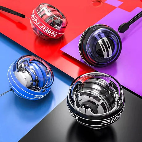 LED Gyroscopic Wrist Trainer  Motion-Activated Light Display - Product showcase