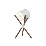 Scandinavian Table Lamp  Wood Frame Swivel Design - Product detail 21
