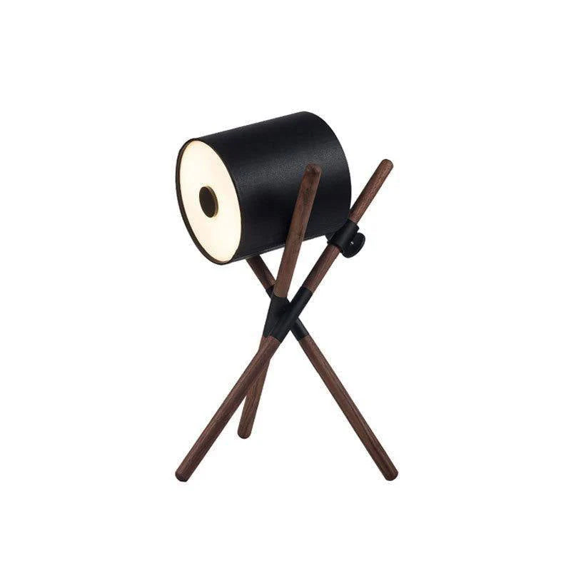 Scandinavian Table Lamp  Wood Frame Swivel Design - Product detail 22