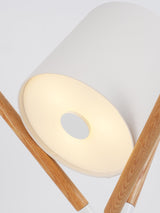 Scandinavian Table Lamp  Wood Frame Swivel Design - Product detail 11