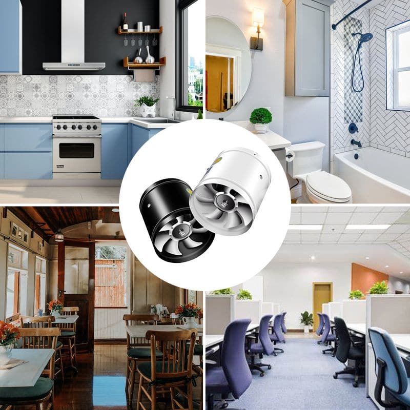 Silent Extractor Fan  Powerful Copper Motor Ventilation System - Product detail 6