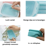 Collapsible Silicone Food Containers  Leak-Proof Storage Set - Product detail 7