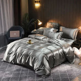Silk Duvet Cover  Premium Natural Mulberry Silk Bedding - Product detail 6