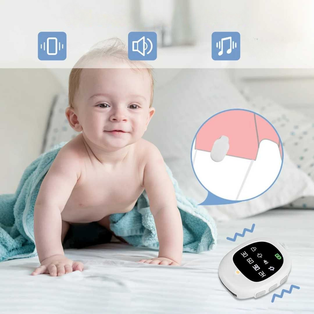 Wireless Bedwetting Alarm  Smart Vibration Sensor Technology - Detailed view