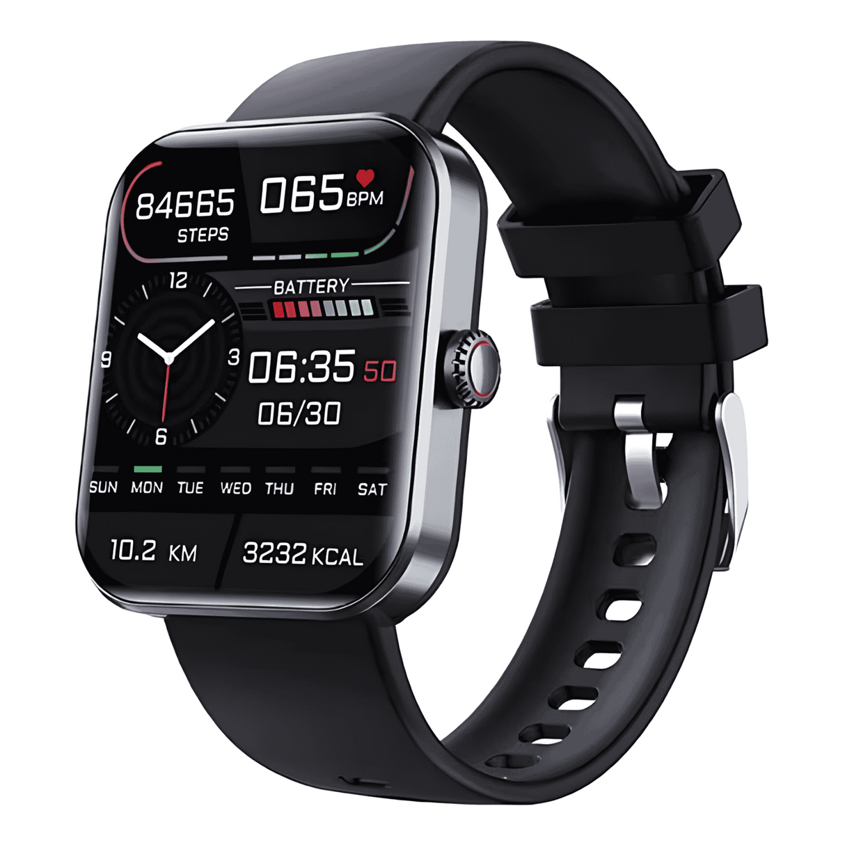Smart Health Watch  Advanced Glucose  Heart Rate Monitor - Detailed view