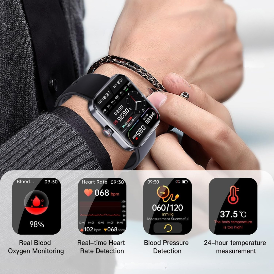Smart Health Watch  Advanced Glucose  Heart Rate Monitor - Product detail 4