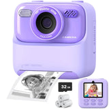Kids Instant Camera  HD Photo Printing with 32GB Storage - Product showcase