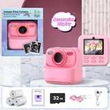 Kids Instant Camera  HD Photo Printing with 32GB Storage - Product detail 8