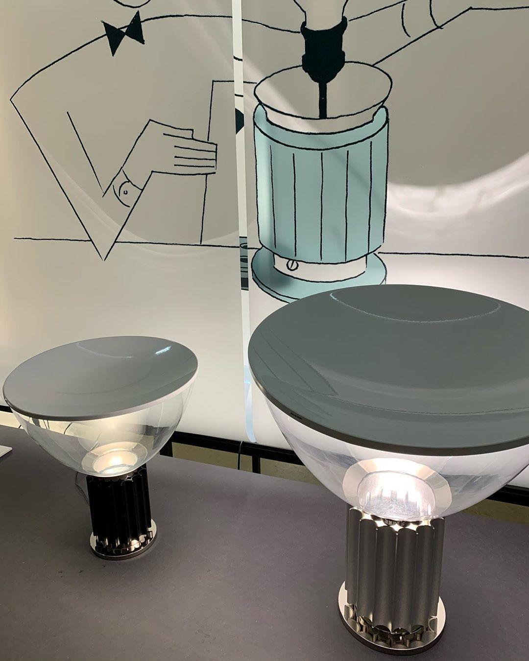 Modern Marble Table Lamp  Carrara Base Black Dome Shade - Product detail 65