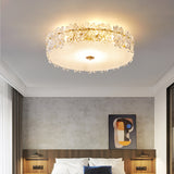 Crystal Ceiling Light  Snowflake Glass Design - Product example