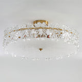 Crystal Ceiling Light  Snowflake Glass Design - Product detail 14