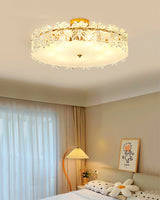 Crystal Ceiling Light  Snowflake Glass Design - Product detail 7