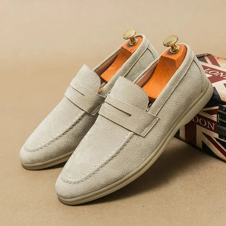 Classic Suede Penny Loafers  Comfort Sole Design - Product detail 10