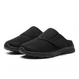 Womens Adjustable Mesh Slippers  Velcro Closure For Sensitive Feet - Product showcase