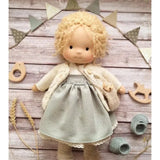 Waldorf Cotton Plush Doll  Handmade Knit Outfit with Gift Box - Product detail 10