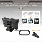 Wireless Solar Backup Camera  HD License Plate Mount with Monitor - Product detail 4