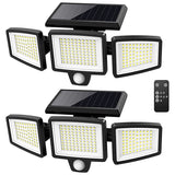 Solar Security Light  3-Head Motion Sensor LED System - Product detail 6