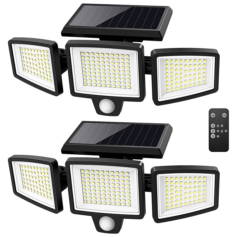 Solar Motion Sensor Light  Triple Head LED Security Lighting - Product detail 6
