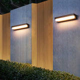 Modern Solar Wall Light  Minimalist LED Outdoor Sconce - Product example