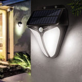 Solar Wall Light  Motion Sensor Outdoor Security Lamp - Detailed view