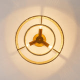 Natural Hemp Ceiling Light  Double Layer Rope Design - Product detail 10
