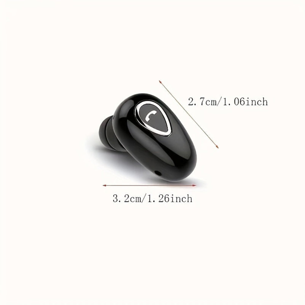 Wireless Bluetooth Earbud  Compact Single Ear Design with Clear Call Quality - Product example