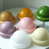 Space Age Table Lamp  Orange Glass Mushroom Design - Product detail 13