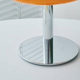 Space Age Table Lamp  Orange Glass Mushroom Design - Product detail 9