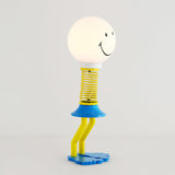 Modern Spring Table Lamp  Yellow Smiley Design - Product detail 9