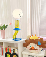 Modern Spring Table Lamp  Yellow Smiley Design - Product detail 10