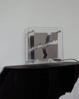 Modern Glass Table Lamp  Square Geometric Design - Product detail 4