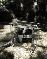 Modern Glass Table Lamp  Square Geometric Design - Product detail 10