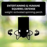 Anti-Squirrel Bird Feeder  Weight-Activated Spinning Perch Design - Product detail 4