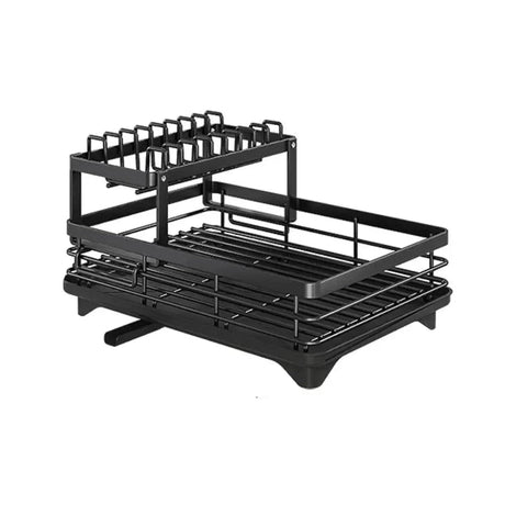 Stainless Steel Dish Rack  Foldable Space-Saving Design - Product detail 6