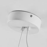 Minimalist Glass Pendant Light  Dome Shaped White Shade - Product detail 17