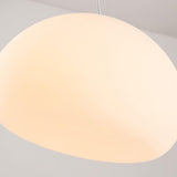 Minimalist Glass Pendant Light  Dome Shaped White Shade - Product detail 23