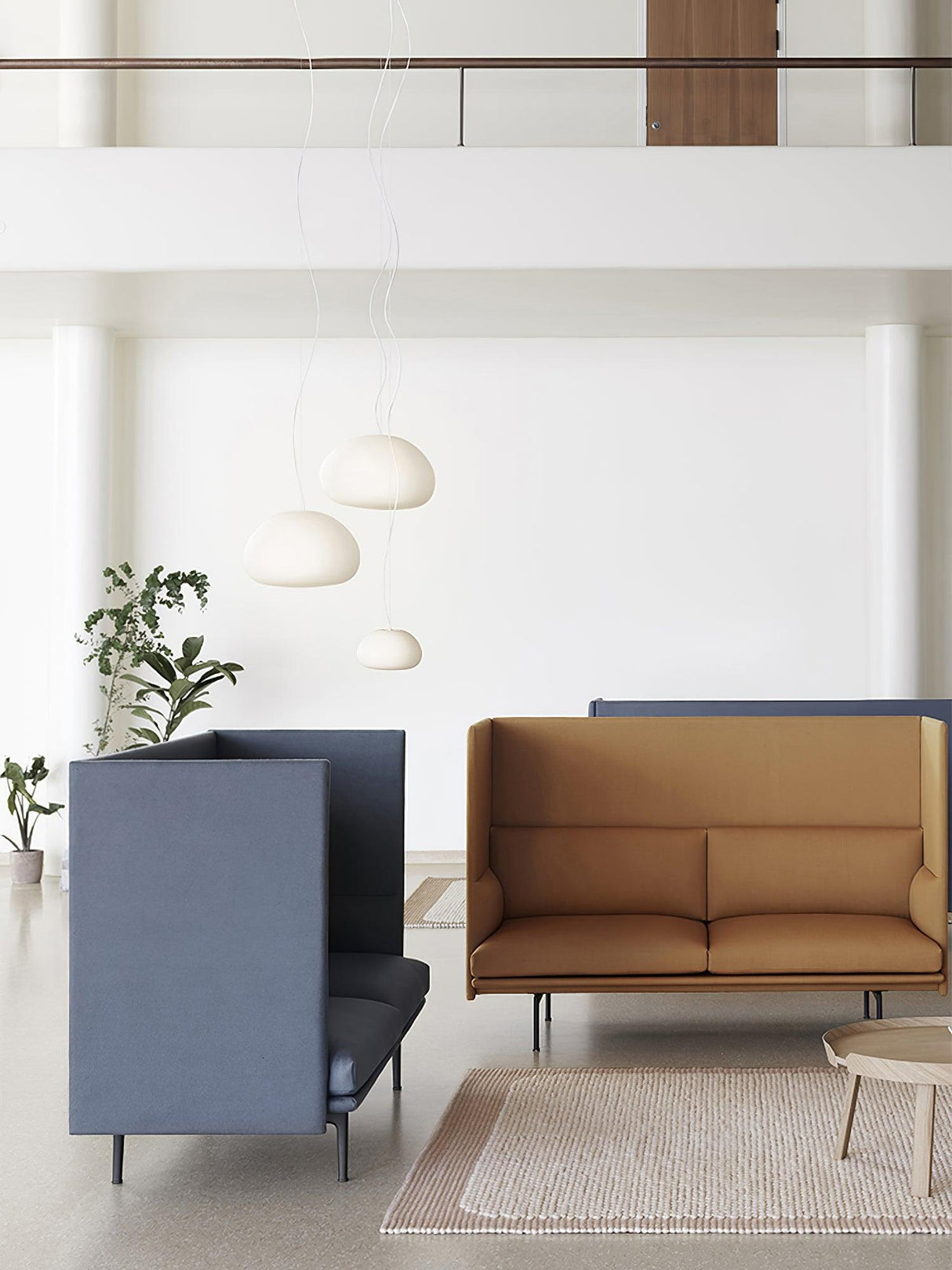 Minimalist Glass Pendant Light  Dome Shaped White Shade - Product detail 19