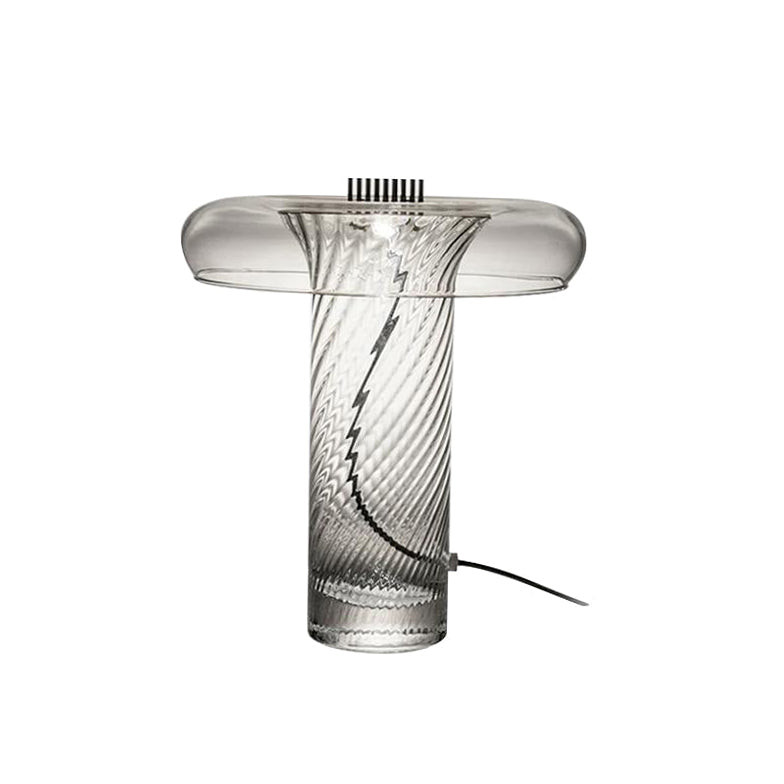 Modern Glass Table Lamp  Spiral Crystal Design - Product detail 16