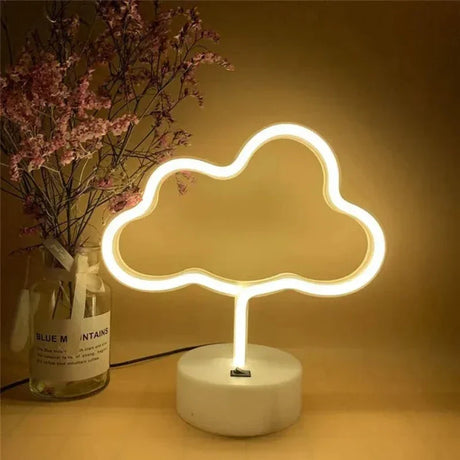 Decorative LED Cloud Light  Warm White Neon Design - Product detail 7