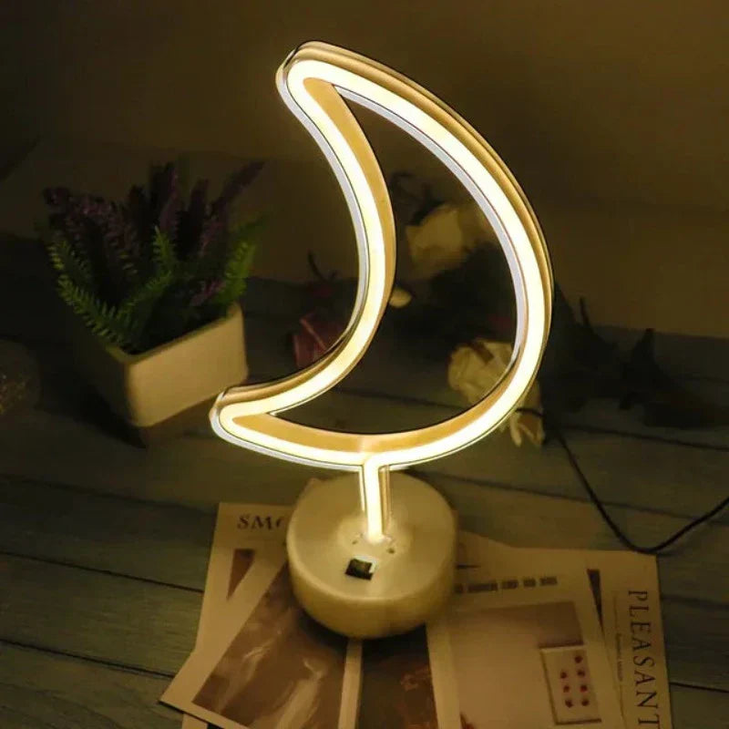 LED Cloud Night Light  Warm White Neon Design - Product detail 17