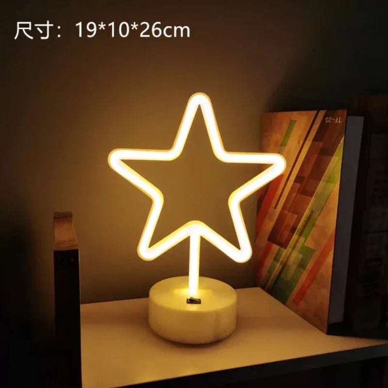 LED Cloud Night Light  Warm White Neon Design - Product detail 18