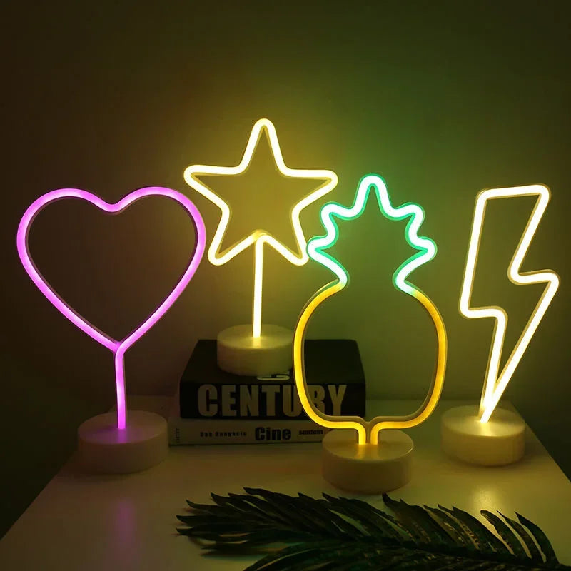 Decorative LED Cloud Light  Warm White Neon Design - Product example