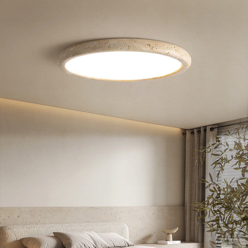 Natural Stone Ceiling Light  Travertine LED Panel Design - Product example