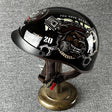 Motorcycle Half Helmet  Urban Chopper Design With Quick Release - Product showcase
