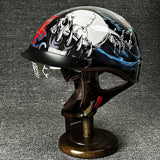 Motorcycle Half Helmet  Urban Chopper Design With Quick Release - Product detail 13